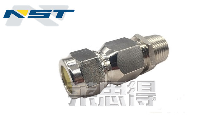 不銹鋼填料函材質(zhì)304不銹鋼，防爆鎧裝電纜密封接頭要求